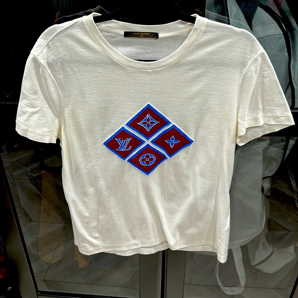 LOUIS VUITTON MEN’S T-SHIRT IN SIZE SMALL